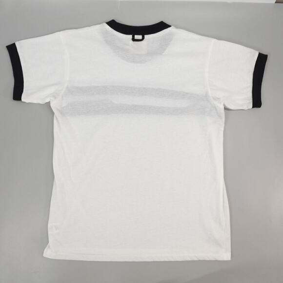 2 Stranger Things Camp Collection Tee Womens Large Ringer 80s Cosplay Halloween - Picture 12 of 16